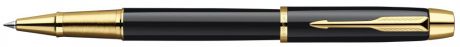 Ручка-роллер Parker Im Black Gt черный позолоченные детали, s0856360, F