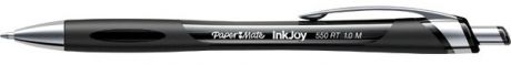 Шариковая ручка автоматическая Paper Mate Ink Joy 550 черный 1 мм