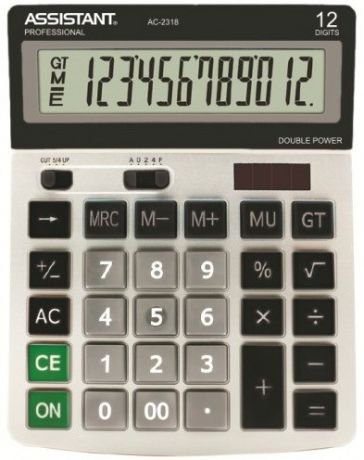 Калькулятор настольный Assistant ac-2318 12-разрядный