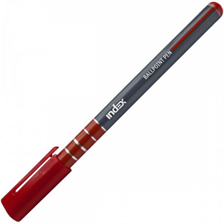 Шариковая ручка Index ibp801/rd красный 0.7 мм