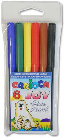 Набор фломастеров Universal Carioca Joy 2 мм 6 шт разноцветный 40549/6