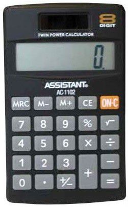 Калькулятор карманный Assistant ac-1102 8-разрядный