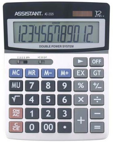 Калькулятор настольный Assistant ac-2325 12-разрядный