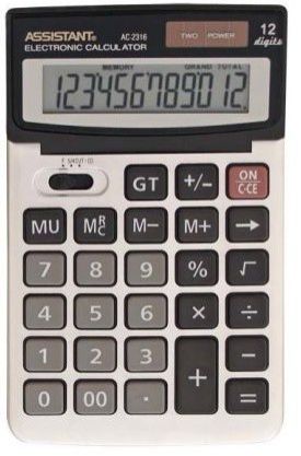 Калькулятор настольный Assistant ac-2316 12-разрядный