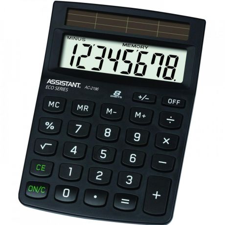 Калькулятор настольный Assistant AC-2196eco 8-разрядный