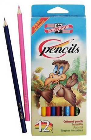 Набор цветных карандашей Koh-i-Noor Птицы 12 шт 3552/12 2 Ks