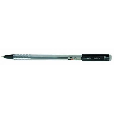 Шариковая ручка Index Alpha синий 0.7 мм ibp305/bk