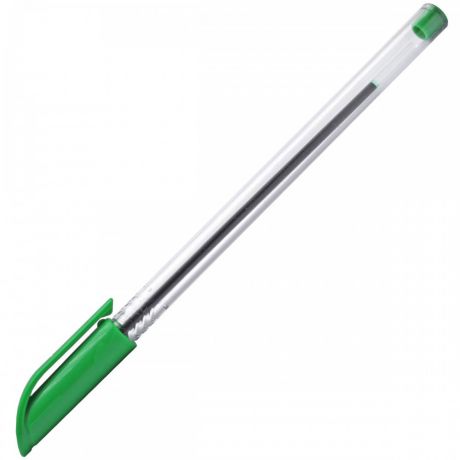 Шариковая ручка Index ibp800/gn зеленый 0.7 мм