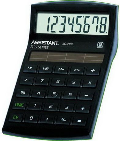 Калькулятор настольный Assistant AC-2195eco 8-разрядный