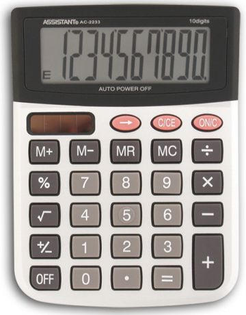 Калькулятор настольный Assistant ac-2233 10-разрядный