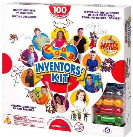 Конструктор Zoob Inventor’s Kit 100 элементов 11100