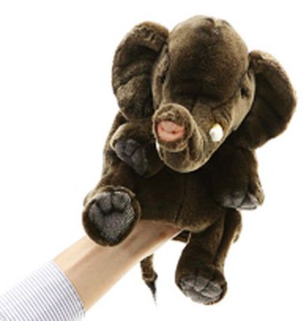 Мягкая игрушка Hansa 4040 слон коричневый плюш текстиль 24 см 4567