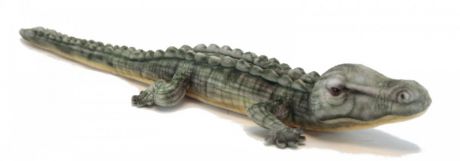 Мягкая игрушка Hansa Крокодил гребнистый крокодил разноцветный пластик искусственный мех синтепон 70 см 6475