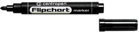 Маркер Centropen Flipchart 2.5 мм черный 8550/1ч