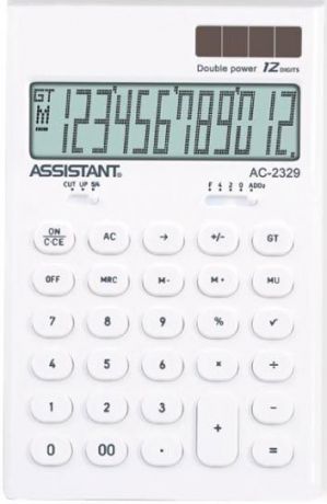 Калькулятор настольный Assistant ac-2329 12-разрядный