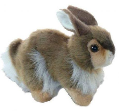 Мягкая игрушка Hansa Кролик кролик разноцветный пластик искусственный мех синтепон 23 см 2796