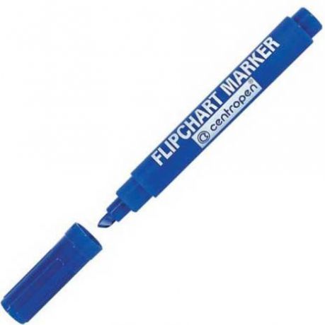 Маркер Centropen Flipchart 4.6 мм синий 8560/1с