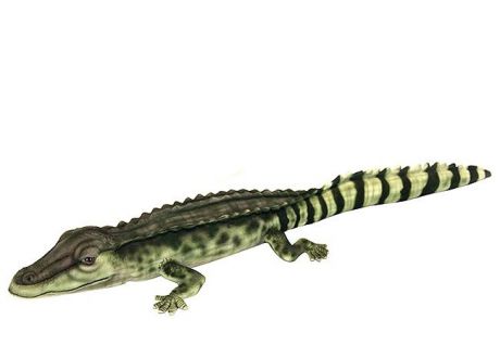 Мягкая игрушка Hansa Крокодил Филиппинский крокодил разноцветный текстиль синтепон 72 см 6572