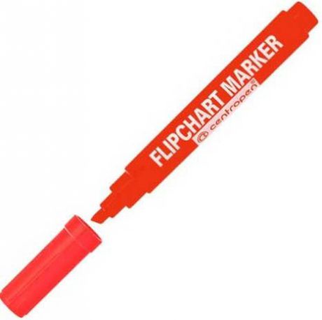 Маркер Centropen Flipchart 4.6 мм красный 8560/1к
