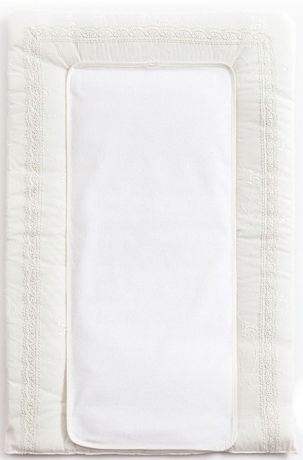 Покрывало-матрасик для пеленания 50х80см Fiorellino Premium Baby (белый)