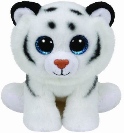 Мягкая игрушка Ty Тигренок белый Tundra тигр белый плюш 25 см