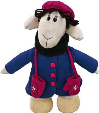 Мягкая игрушка Fluffy Family Овечки челОвечки Фантазерк овечка разноцветный искусственный мех синтепон текстиль 30 см 69