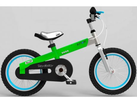 Велосипед Royal baby Alloy Buttons Diy 12 дюймов зеленый двухколёсный