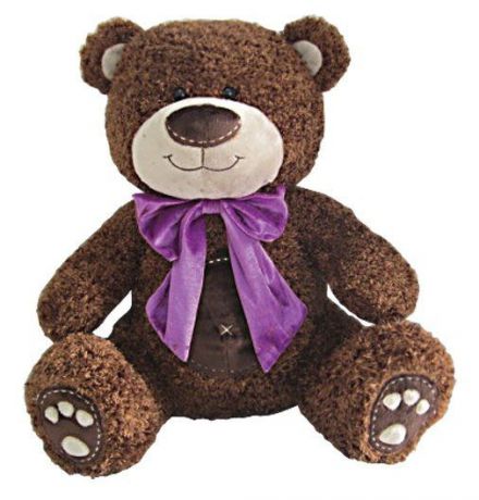 Мягкая игрушка Fluffy Family Мишка Бадди медведь коричневый текстиль 70 см