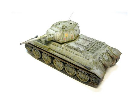 Танк Звезда т-34/76 (обр. 1942 г.) 1:35 зеленый 3535п
