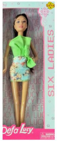 Кукла Defa Lucy "Six Ladies" в зеленом платье