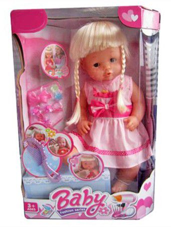 Кукла Shantou Gepai "Нарядная малышка" 40 см с аксессуарами