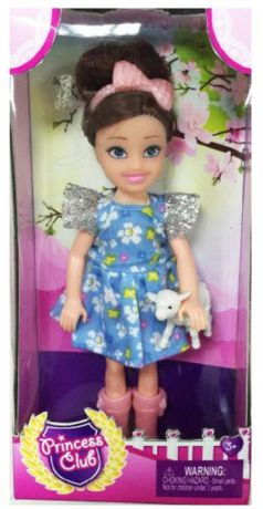 Кукла Shantou Gepai Princess Club с питомцем 12 см