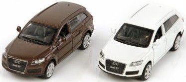 Машина мет.Пламенный мотор 1:43 Audi q7, откр.двери, цвета в ассорт.