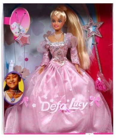 Кукла Defa Lucy Фея 29 см в розовом платье