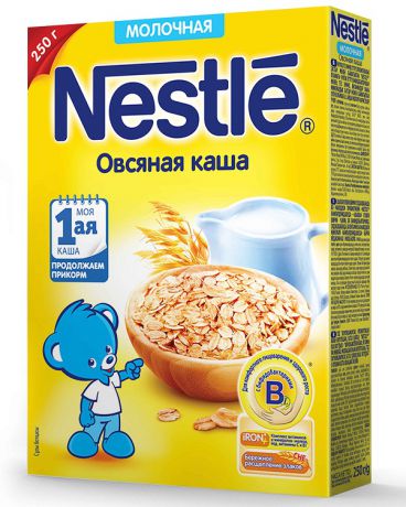 Nestle молочная Овсяная 250 г