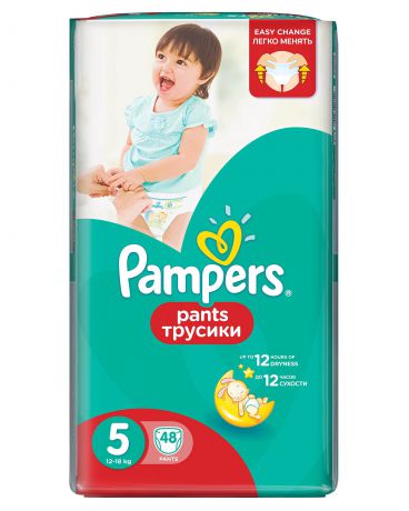 Pampers Pants Junior 12-18 кг 48 шт