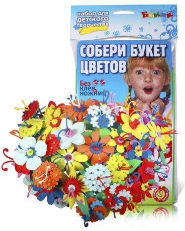 Мир Деревянной Игрушки Букет цветов 9 шт в пакете Бомик