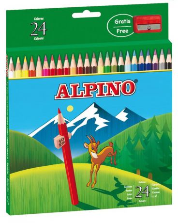 Alpino 24 цвета и точилка Alpino (Альпино)