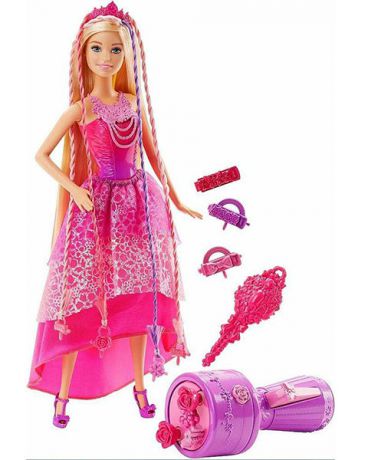 Barbie Принцесса с волшебными волосами