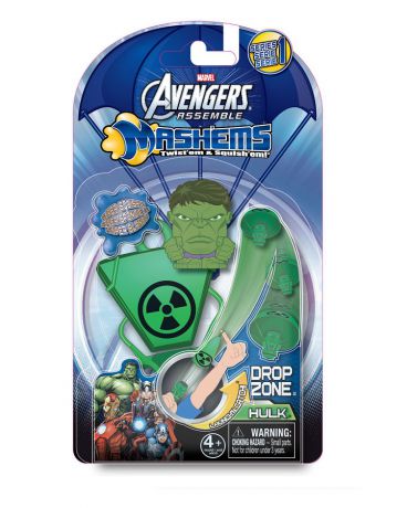 Tech4Kids Парашют и игрушка-мялка в ассортименте Мстители Marvel (Марвел)