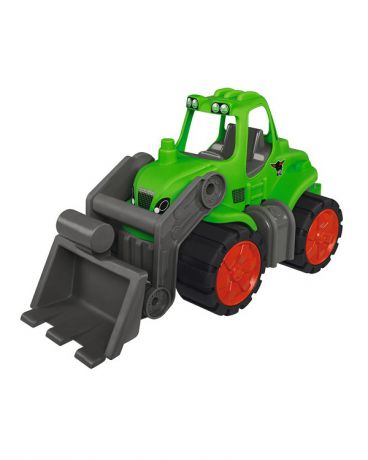 Big Трактор Power Worker серо-зеленый