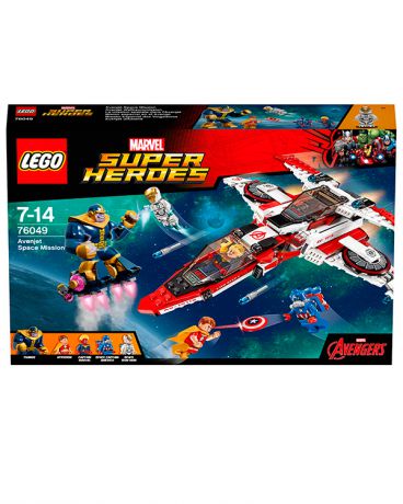 LEGO Реактивный самолёт Мстителей космическая миссия