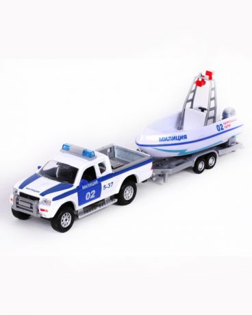 Технопарк Полиция/Милиция с лодкой Технопарк