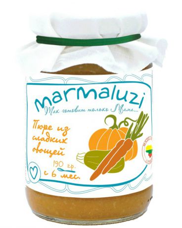Marmaluzi из сладких овощей
