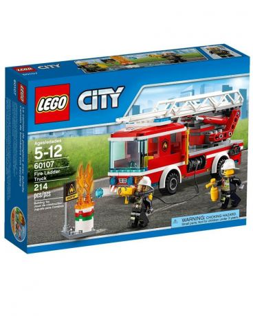 LEGO Пожарный автомобиль с лестницей Лего Сити