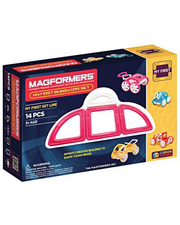 Magformers My First Buggy розовый