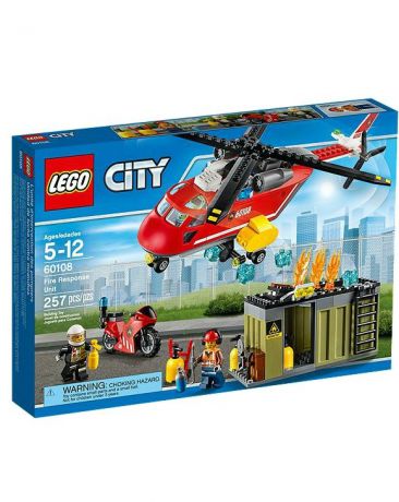 LEGO Пожарная команда быстрого реагирования Лего Сити