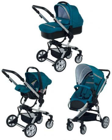 Foppapedretti  3 в 1 SuperTres Travel System ottanio