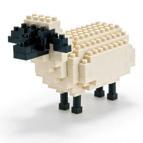 Playlab Овца NanoBlocks (Наноблоки)