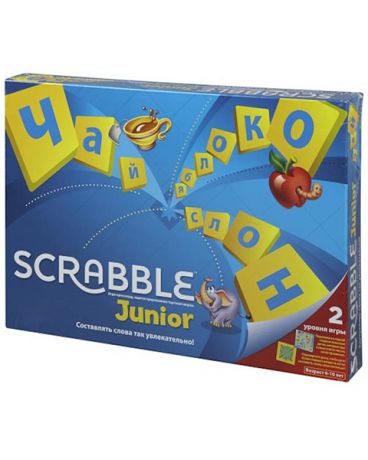 Mattel настольная Scrabble Junior